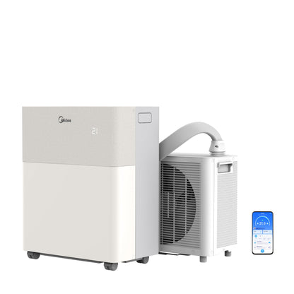 Midea PortaSplit-E Mobile Klimaanlage,Kühlen A++/Heizen A+, 12000 BTU 3,5kW
