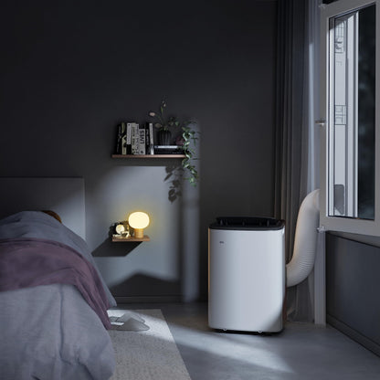 AEG Comfort 6000 AXP26U339CW mobiles Klimagerät / LED Display / Touch-Bedienung / 30-40 m² / nur 64 dB(A) / Automatik
