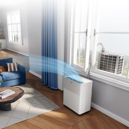 Midea PortaSplit-E Mobile Klimaanlage,Kühlen A++/Heizen A+, 12000 BTU 3,5kW